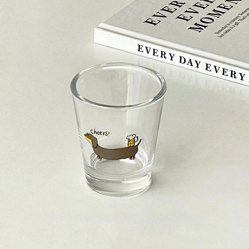 Dachshund Soju Shot Glass