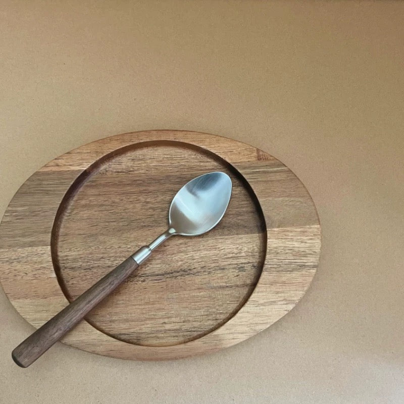 Walnut Handle 304 Stainless Steel Cutlery Series