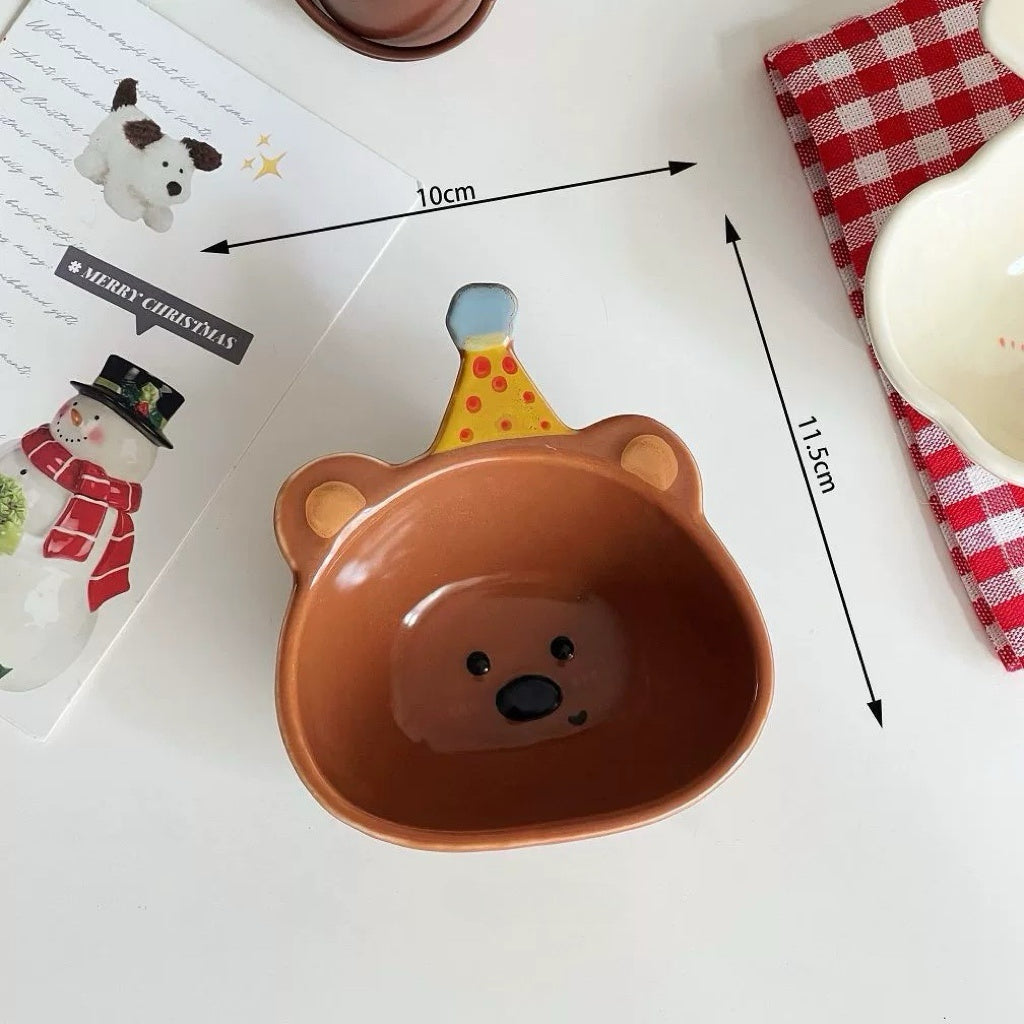Cute Cartoon Animal Shaped Sauce Dish
