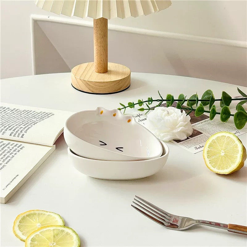 Dim Sum Ceramic Dipping Dish