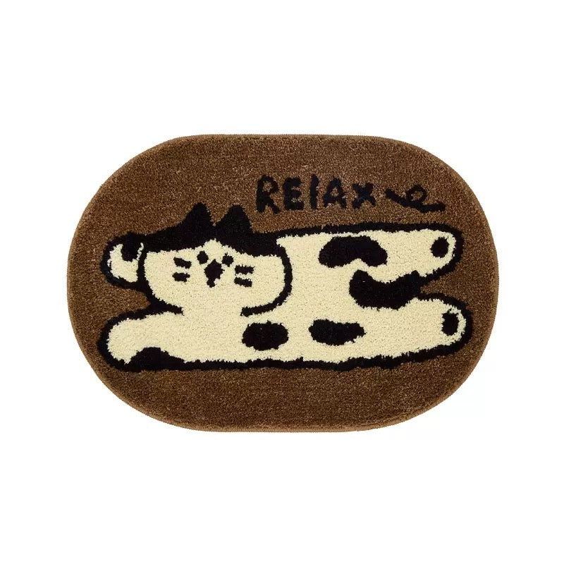 Relax Cat Tufted Floor Mat