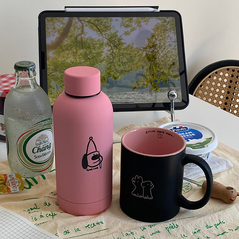 Runny Nose Puppy Insulated Steel Bottle