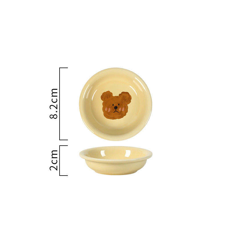 NoEmo Bear Ceramic 4-Piece Set