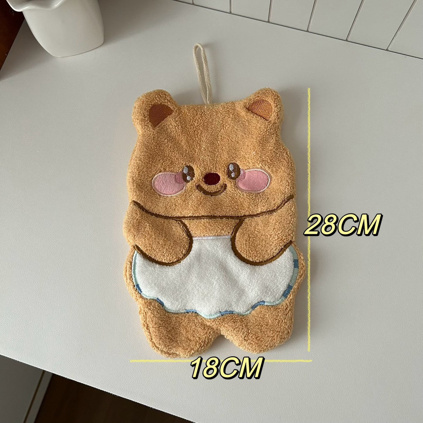 Butter Bear Hand Towel