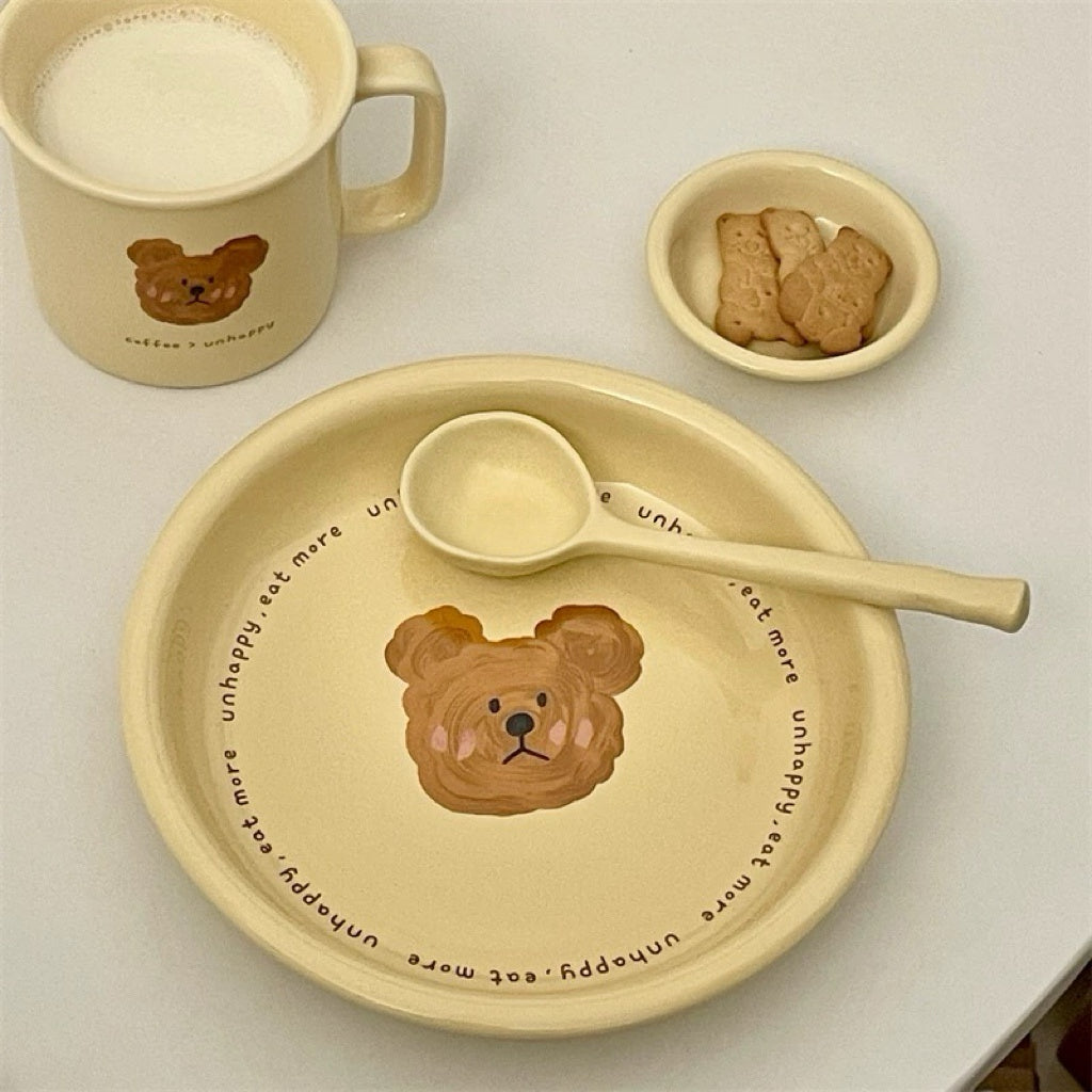 NoEmo Bear Ceramic 4-Piece Set