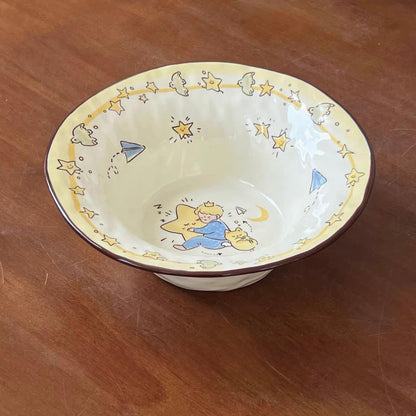 Star Prince Ceramic Large Bowl