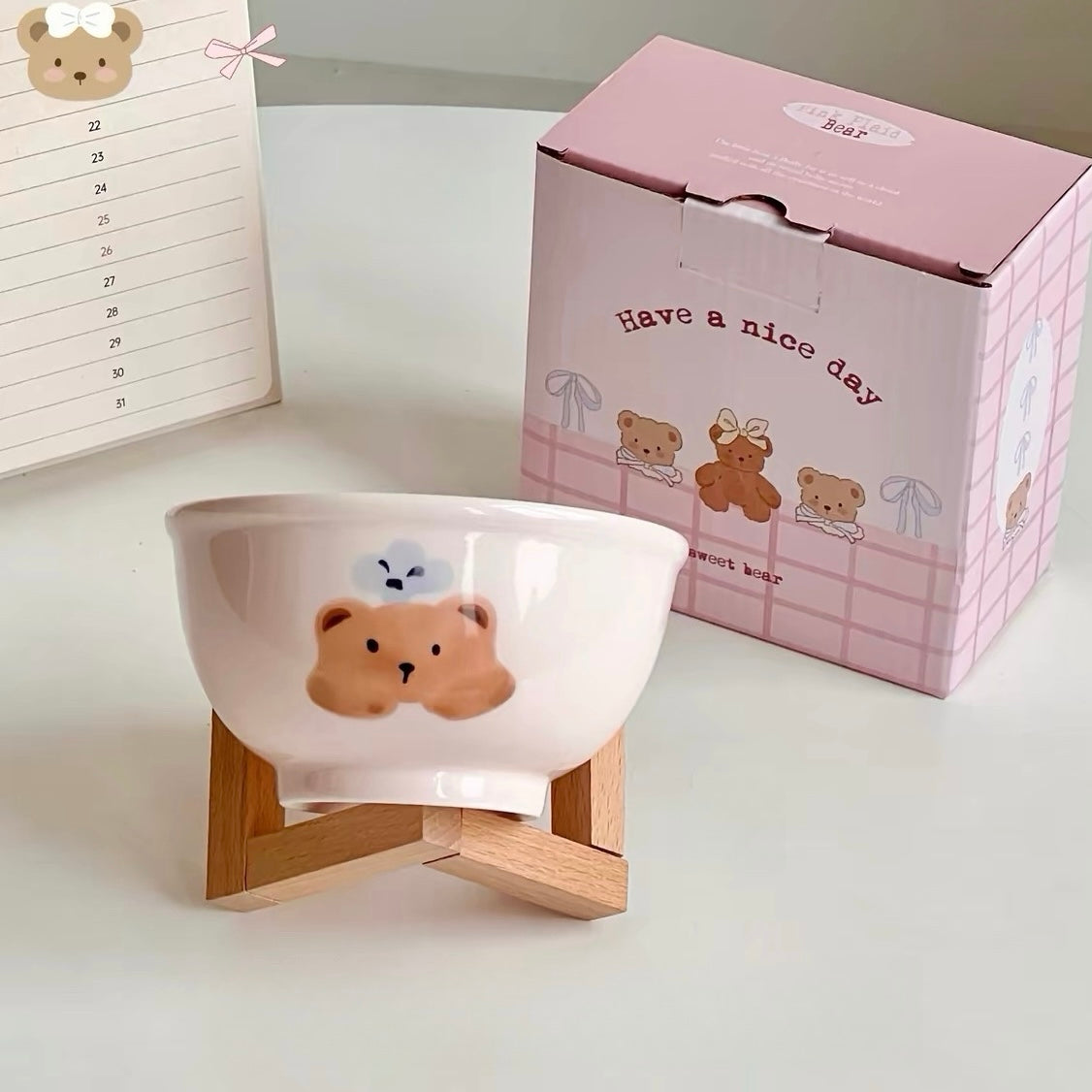 Sweet Bear Underglaze Ceramic Dinnerware Collection