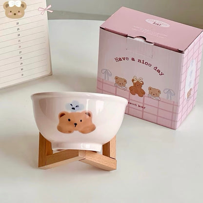 Sweet Bear Underglaze Ceramic Dinnerware Collection