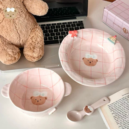 Sweet Bear Underglaze Ceramic Dinnerware Collection