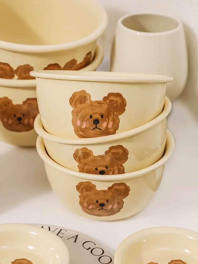 NoEmo Bear Ceramic Bowl
