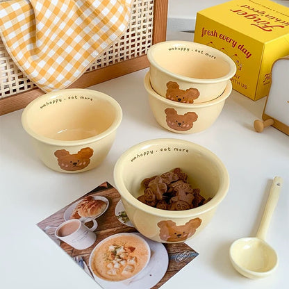 NoEmo Bear Ceramic Bowl
