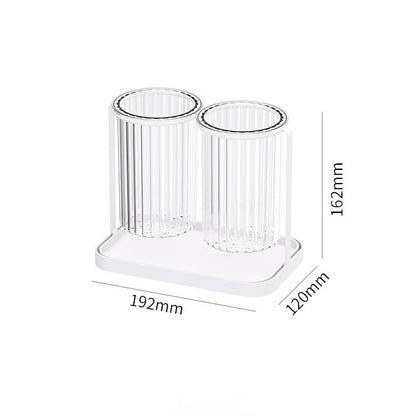 Dual Cup Utensil Draining Rack