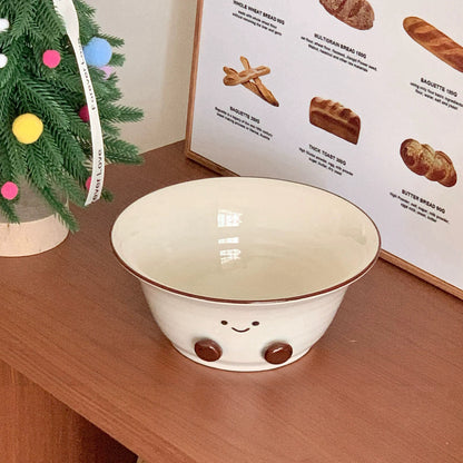 Smiley Bean Ceramic Bowl (2 Sizes)