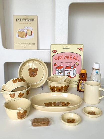 NoEmo Bear Ceramic Bowl