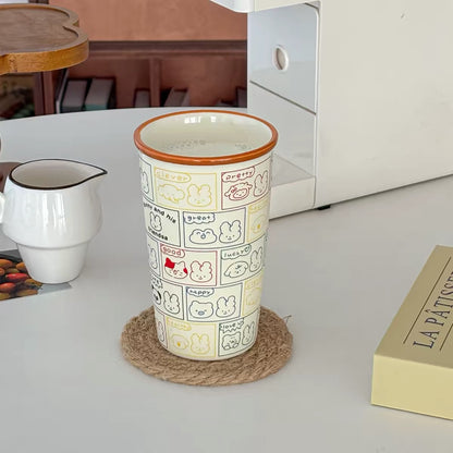 Bunny Doodle Ceramic Mug