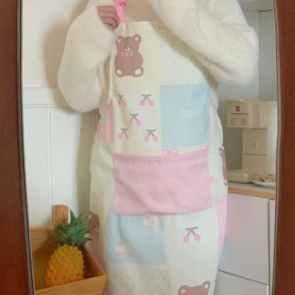 Adorable Cartoon Kitchen Apron