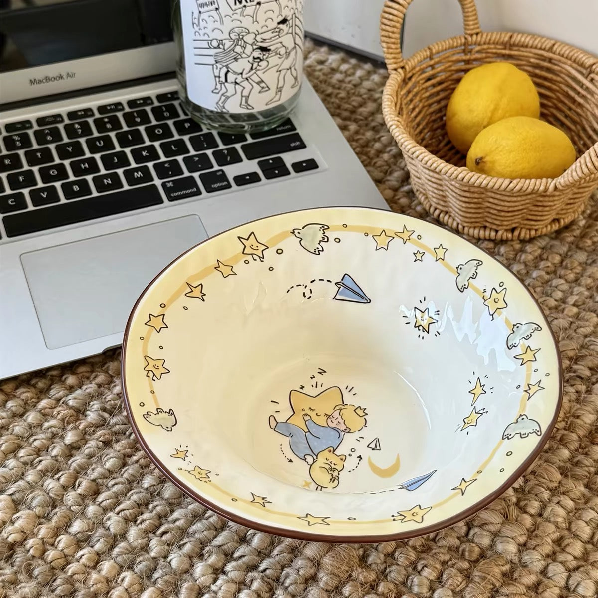 Star Prince Ceramic Large Bowl