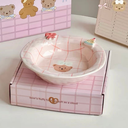 Sweet Bear Underglaze Ceramic Dinnerware Collection