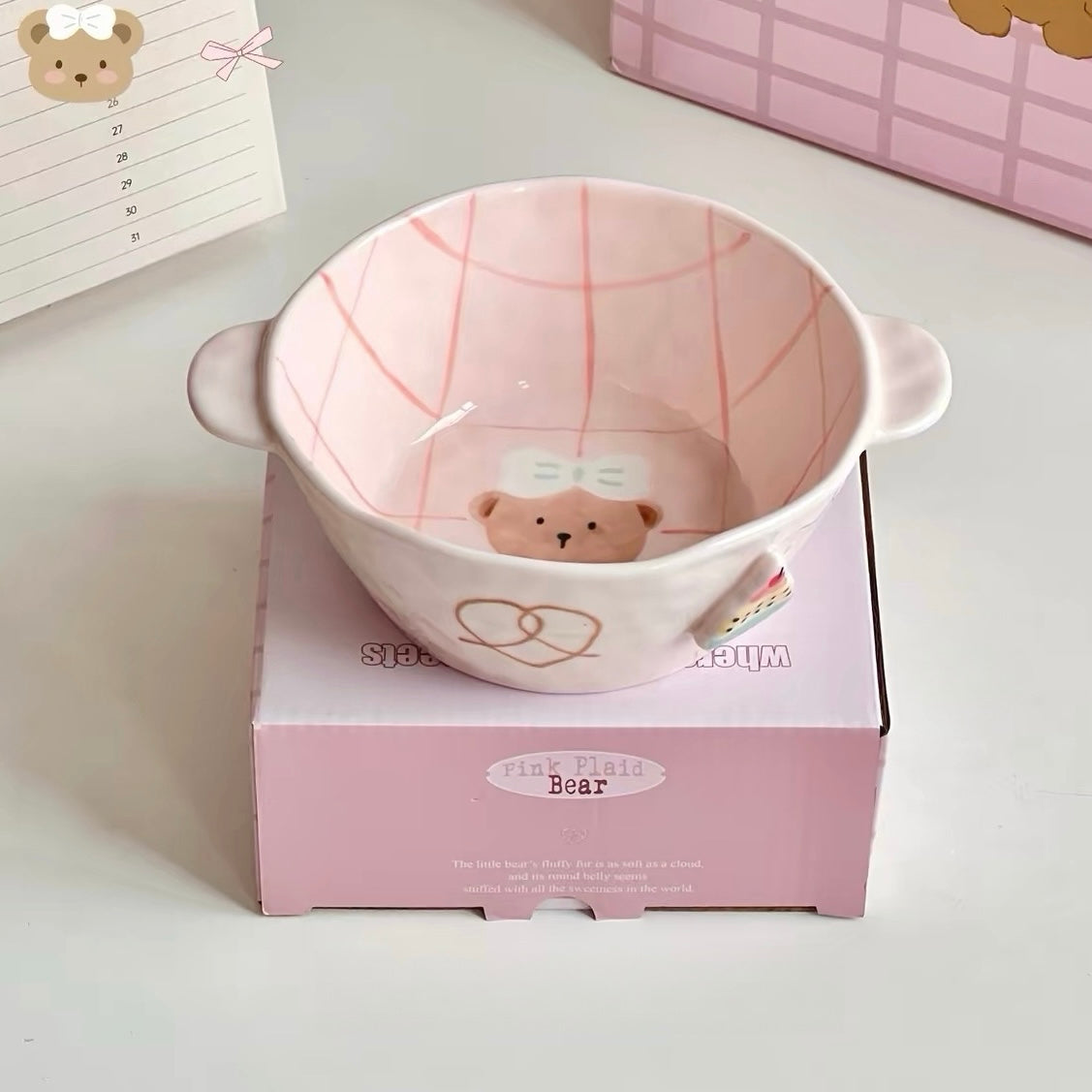 Sweet Bear Underglaze Ceramic Dinnerware Collection