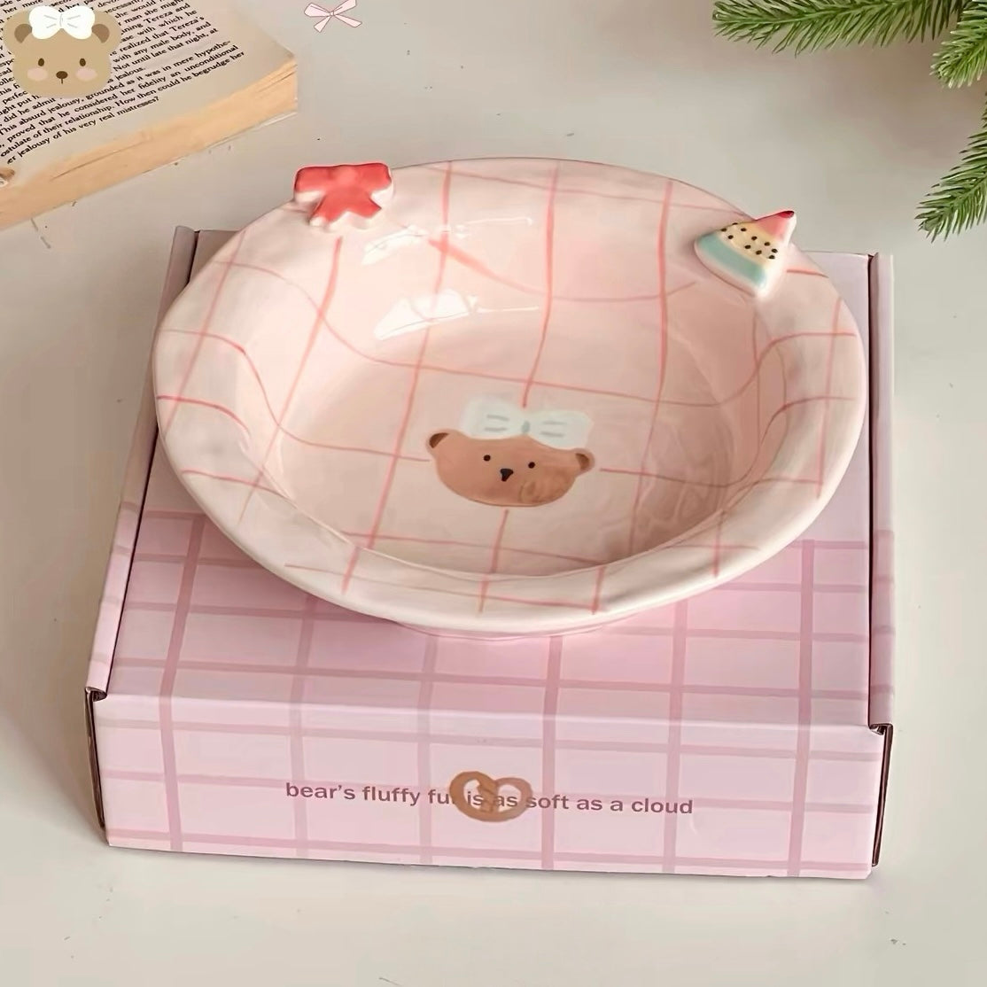 Sweet Bear Underglaze Ceramic Dinnerware Collection