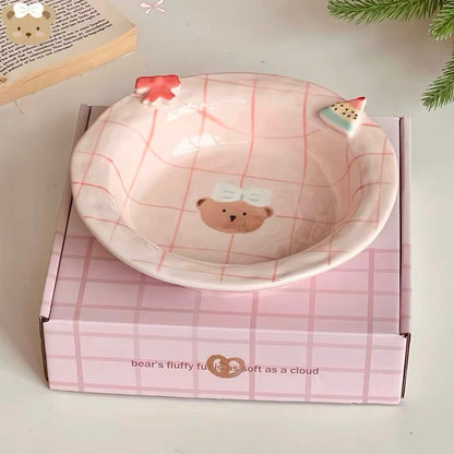 Sweet Bear Underglaze Ceramic Dinnerware Collection