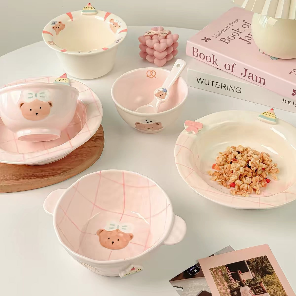 Sweet Bear Underglaze Ceramic Dinnerware Collection