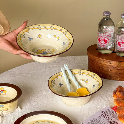 Star Prince Ceramic Large Bowl