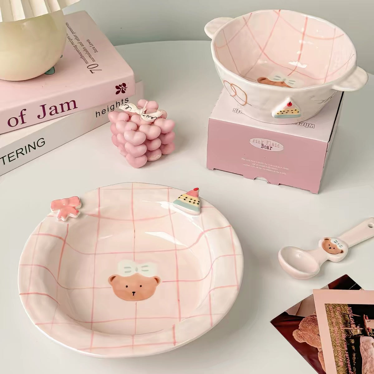 Sweet Bear Underglaze Ceramic Dinnerware Collection