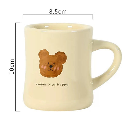 NoEmo Bear Curved Ceramic Mug