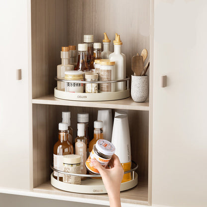 Creamy Versatile 360° Rotating Spice Rack