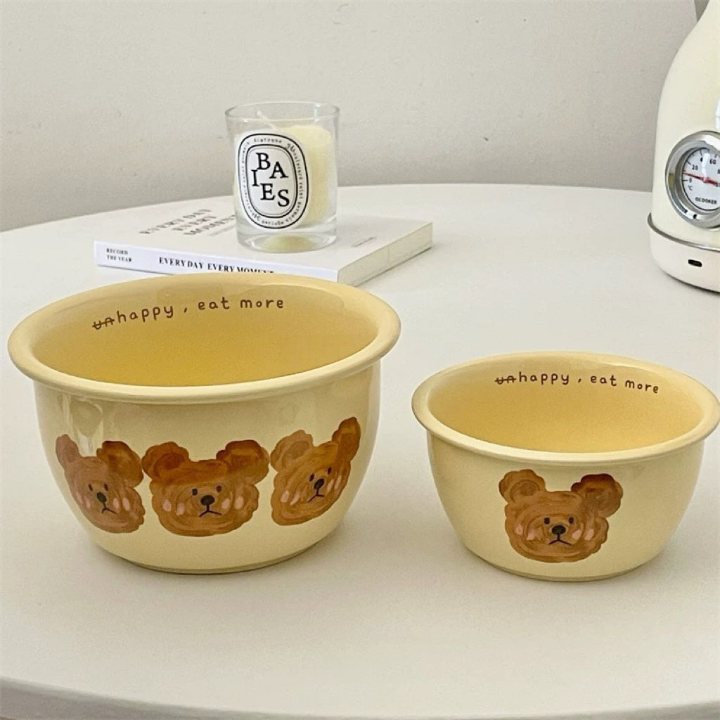 NoEmo Bear Ceramic 4-Piece Set