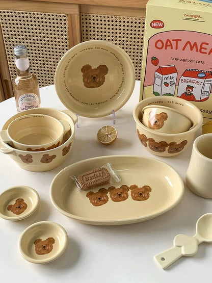 NoEmo Bear Ceramic Bowl