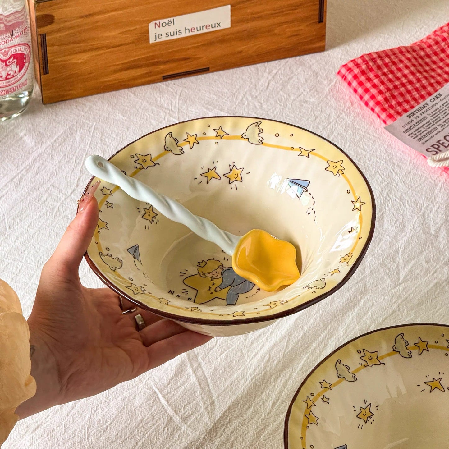 Star Prince Ceramic Large Bowl