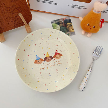 Cartoon Dog Starry Ceramic Collection