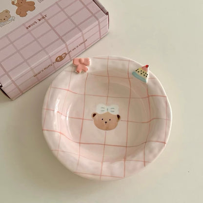 Sweet Bear Underglaze Ceramic Dinnerware Collection