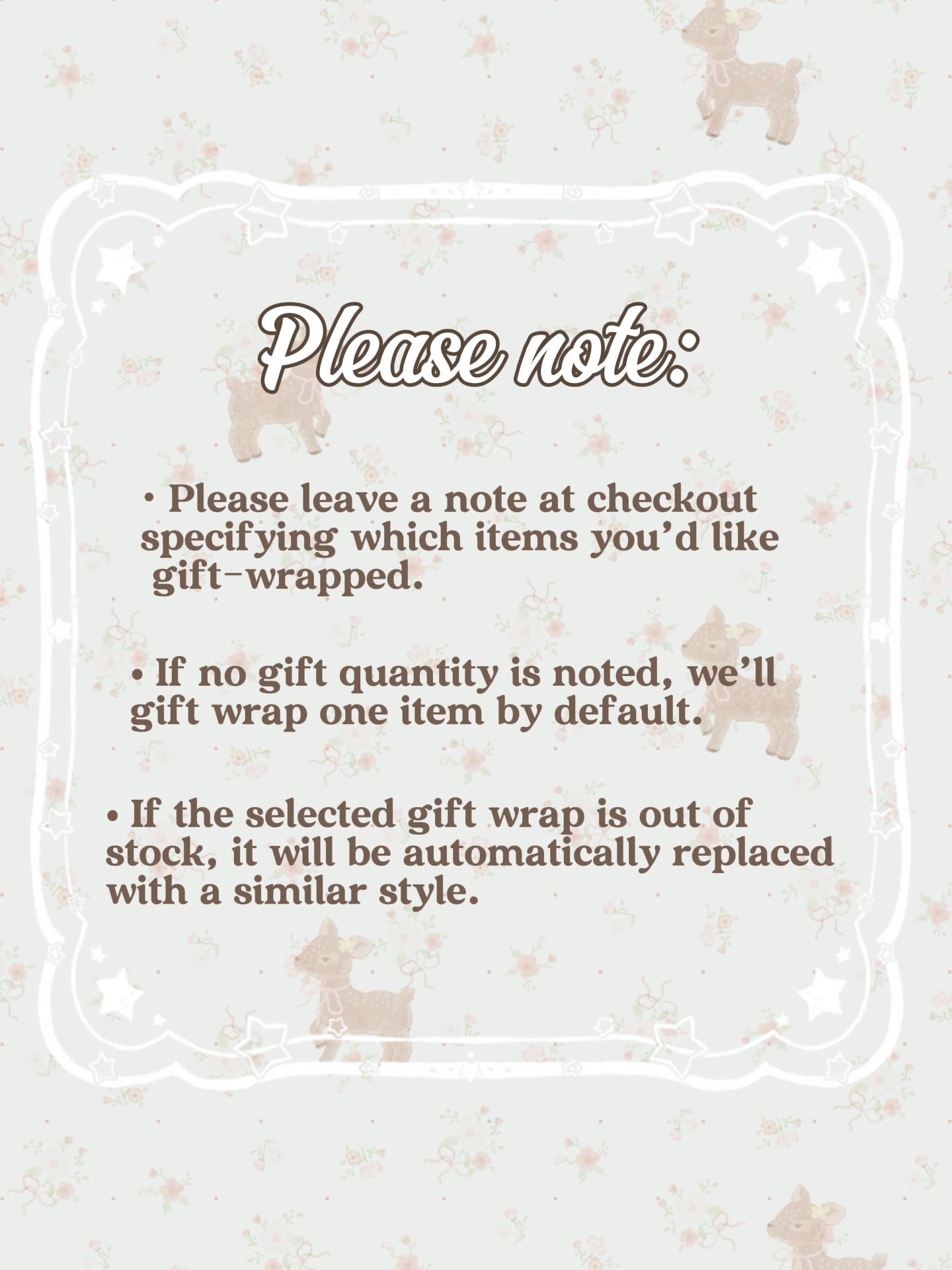 Free Gift Wrapping Options🎁