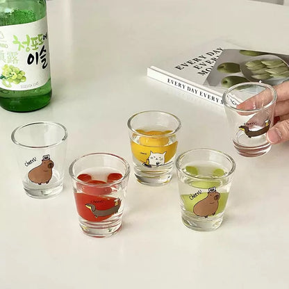 Dachshund Soju Shot Glass
