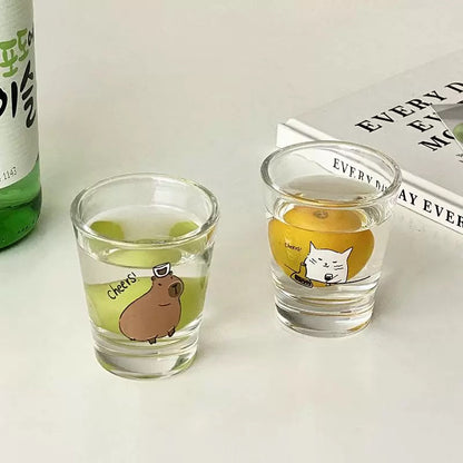 Dachshund Soju Shot Glass