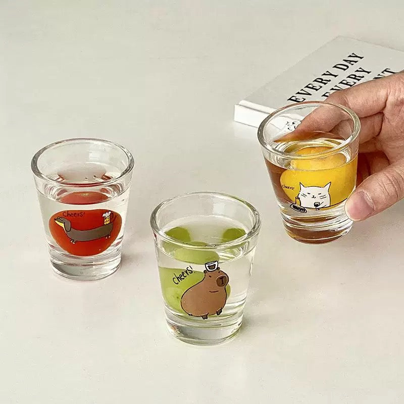 Dachshund Soju Shot Glass