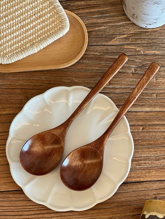 Mukbang-Style Wooden Spoon
