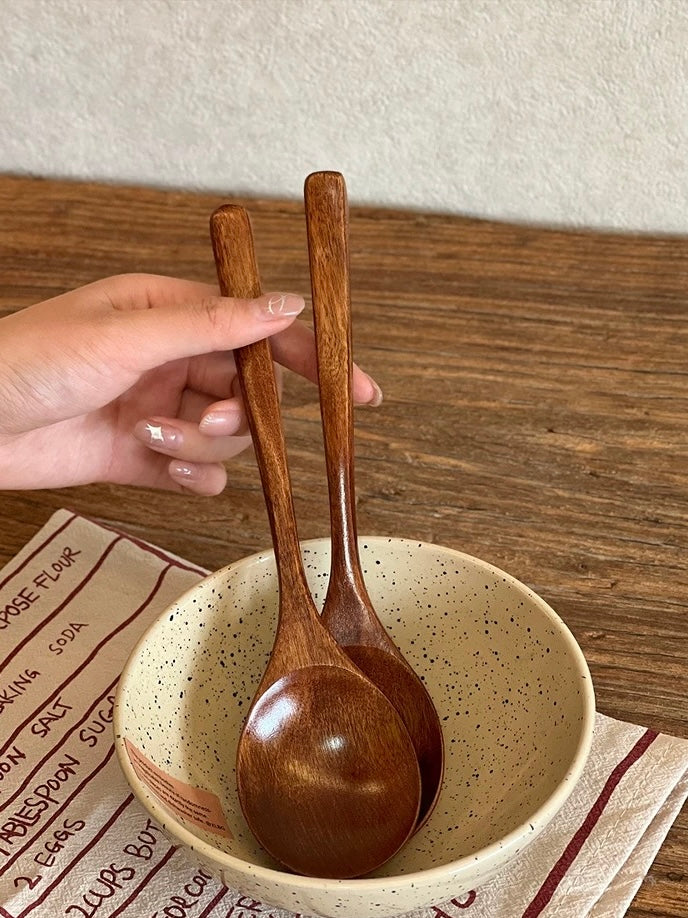 Mukbang-Style Wooden Spoon