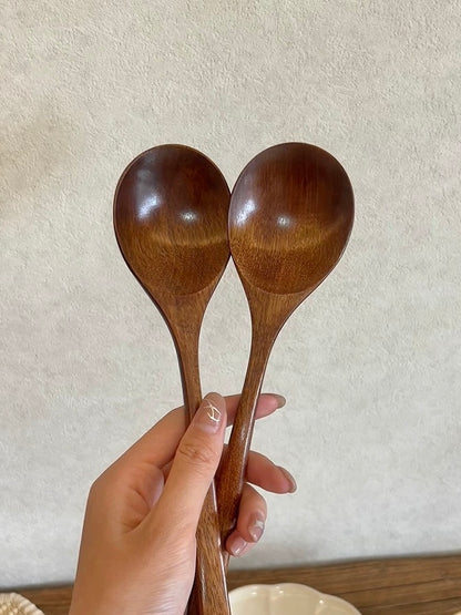 Mukbang-Style Wooden Spoon