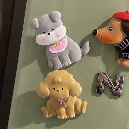 Cute Cartoon Wobbling Puppy Fridge Magnet (4 Styles Available)