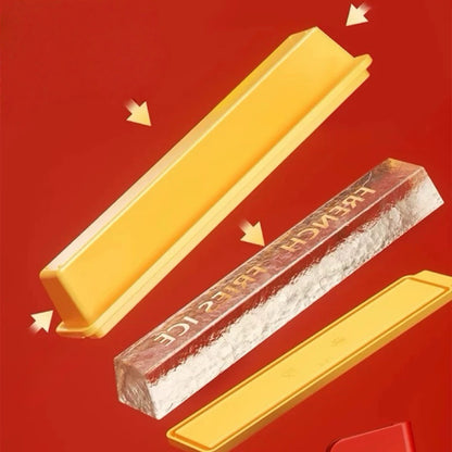 Glaçons frites Aimant de réfrigérateur