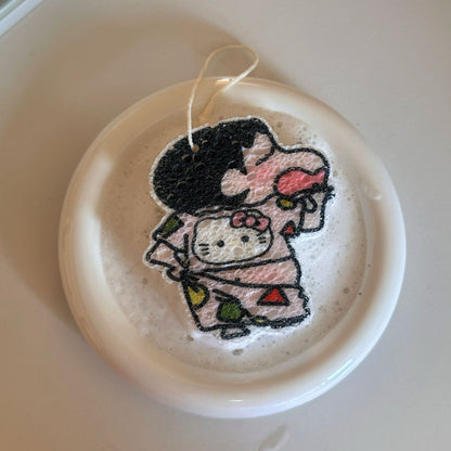 Crayon Shin-chan Cellulose Sponge Dishcloth