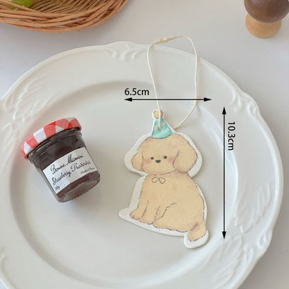 Cute Puppy Cellulose Sponge Dishcloth