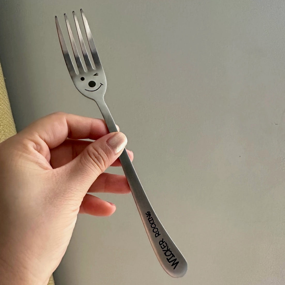 Stainless Steel Smiley Cutlery
