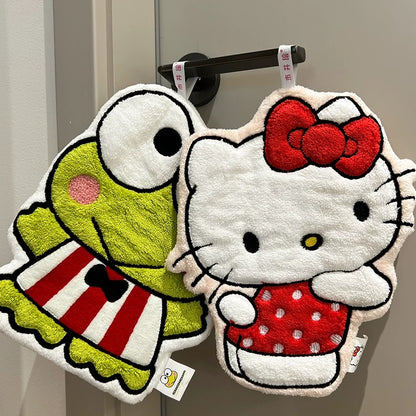 Sanrio Character Coral Fleece Absorbent Hand Towel