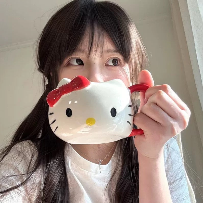 Hello Kitty 3D Ceramic Mug