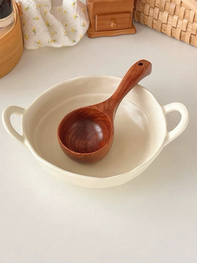 arge Wooden Ramen Spoon — Popular Among Mukbang Creators